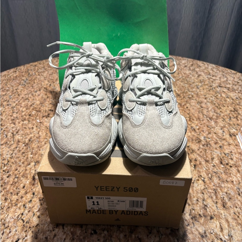 Men’s Adidas Yeezy 500 “Salt”.